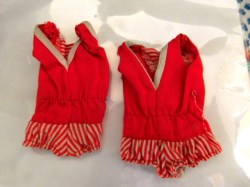 skipper swimsuits red back